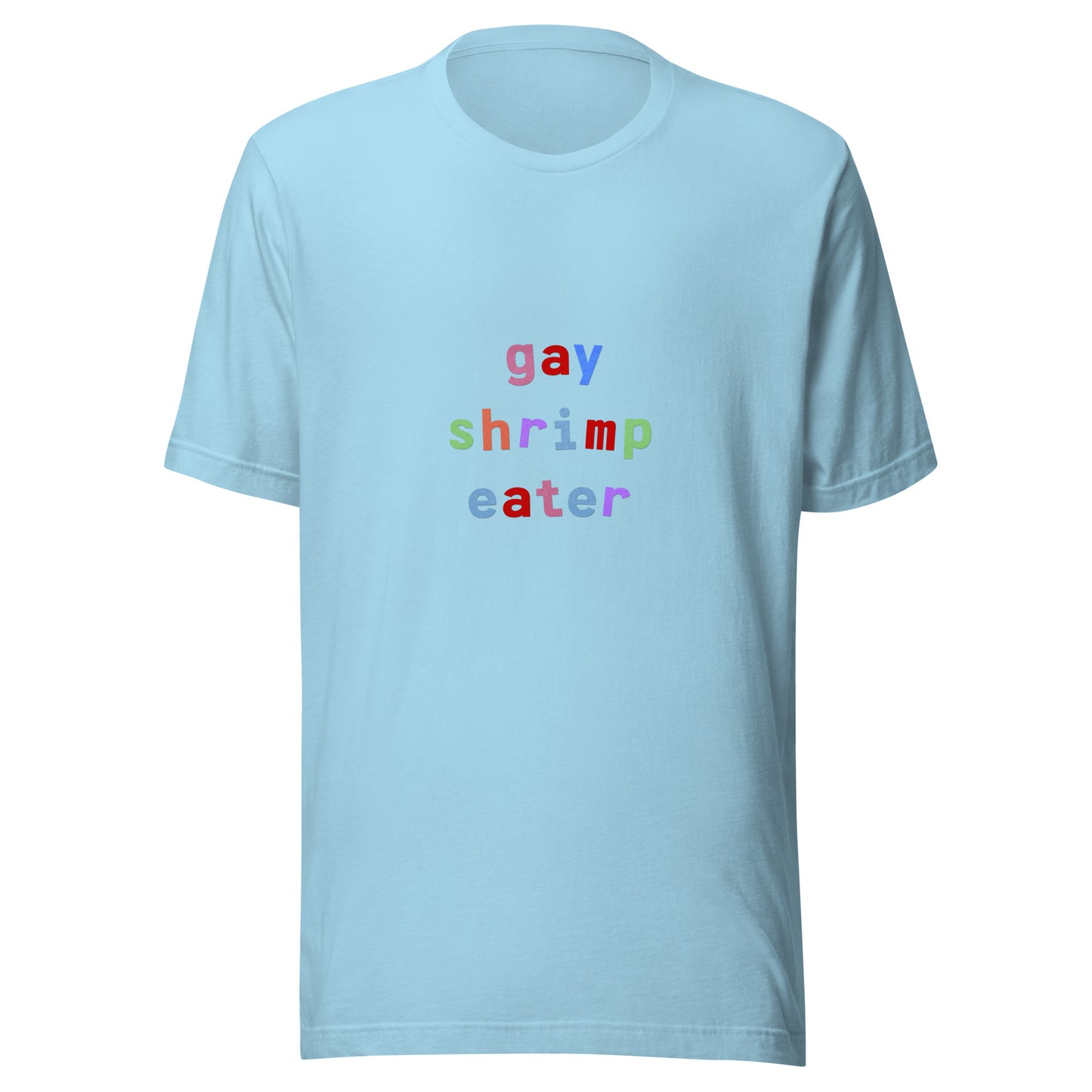 gay shrimp eater unisex t-shirt